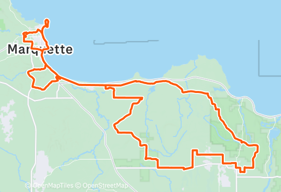 Hiawatha's Revenge route overview